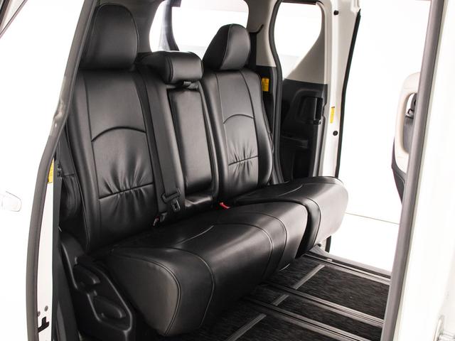 ヴェルファイア ２．４Ｚ　（禁煙車）（点検記録簿１０枚）（４ＷＤ）（エンジン対策済み）８人乗りフルフラットシート／ダウンサス／黒革調シートカバー／純正ＳＤナビ／後席モニター／両側自動ドア／バックカメラ／クリアランスソナー／（25枚目）