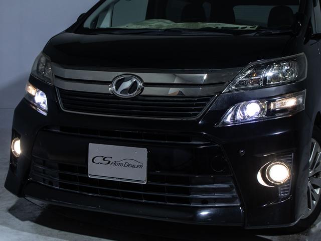 ヴェルファイア ２．４Ｚ　ゴールデンアイズ　（禁煙車）（点検記録簿９枚）（アルパインＢＩＧ－Ｘ９型ナビ）（後席モニター）両側自動ドア／パワーバックドア／専用黒ハーフレザーシート／バックカメラ／クルーズコントロール／クリアランスソナー／（13枚目）