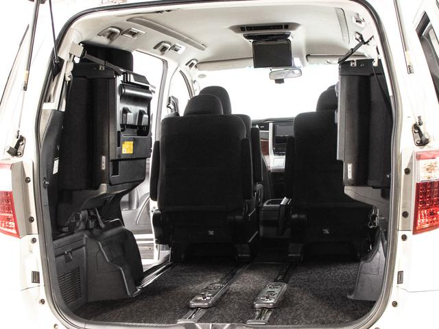 アルファード ２４０Ｓ　プライムセレクションＩＩ　（点検記録簿５枚）（社外２０インチアルミ）（後席モニター）（両側自動ドア）パワーバックドア／カロッツェリアナビ／専用アルカンターラシート／コンビハンドル／クリアランスソナー／フルセグＴＶ／（27枚目）