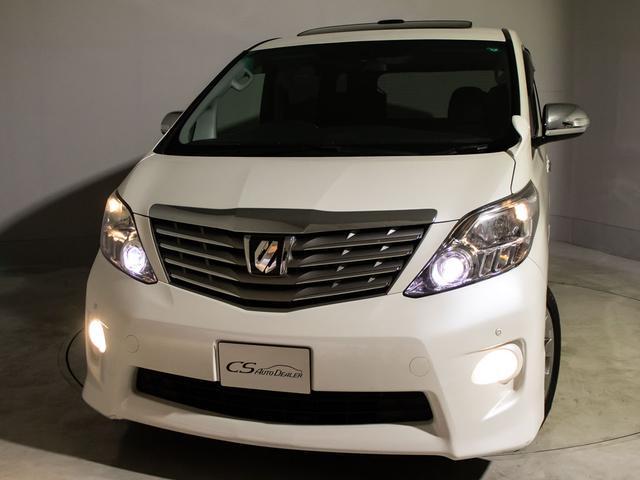 アルファード ２４０Ｓ　プライムセレクションＩＩ　タイプゴールド　（禁煙車）（点検記録簿５枚）（サンルーフ）（プレミアムサウンド）後席モニター／両側自動ドア／パワーバックドア／ＡＣ１００Ｖ電源／クリアランスソナー／専用アルカンターラシート／ビルトインＥＴＣ／（16枚目）