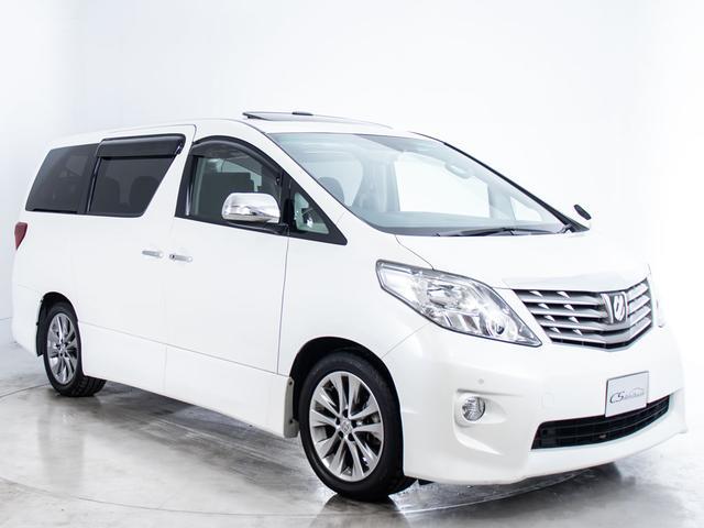 アルファード ２４０Ｓ　プライムセレクションＩＩ　タイプゴールド　（禁煙車）（点検記録簿５枚）（サンルーフ）（プレミアムサウンド）後席モニター／両側自動ドア／パワーバックドア／ＡＣ１００Ｖ電源／クリアランスソナー／専用アルカンターラシート／ビルトインＥＴＣ／（17枚目）