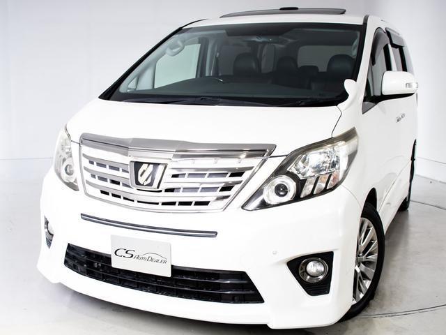 アルファード 240S タイプゴールドII (ツインサンルーフ)(新品タイヤ)(特別仕様車)(ハーフレザーシート)(後席モニター)両側電動スライドドア/パワーバックドア/ALPINE9インチナビ/バックカメラ/AC100V電源/後席オットマン(15枚目)
