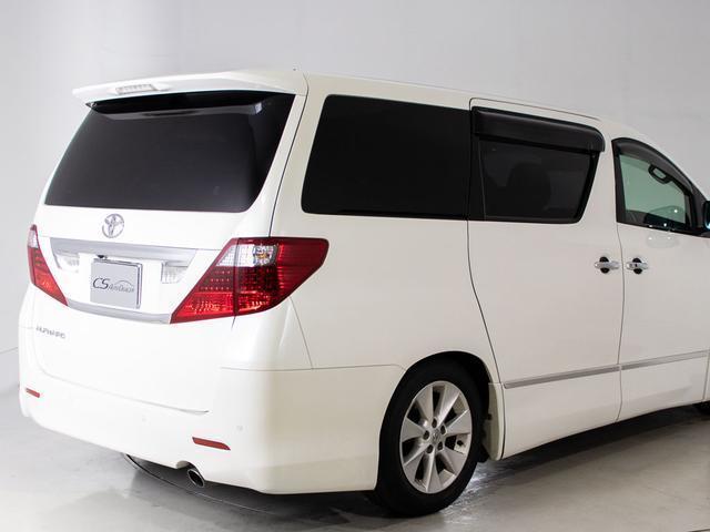 アルファード ２４０Ｓ　プライムセレクションＩＩ　（禁煙車）（アルパインＢＩＧ－Ｘ１０型ナビ）（後席モニター）（黒革調シートカバー）両側自動ドア／パワーバックドア／バックカメラ／車高調／クリアランスソナー／コンビハンドル／ビルトインＥＴＣ／（21枚目）