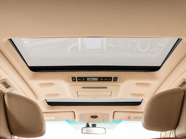 アルファード ３５０Ｇ　Ｌパッケージ　（禁煙車）（ツインサンルーフ）（プレミアムサウンド）（ベージュ本革シート）パワーバックドア／両側電動スライドドア／後席モニター／パワーシート／ＡＶ１００Ｖ電源／メーカーオプションナビ／バックカメラ（9枚目）
