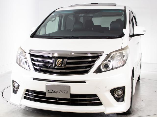 アルファード ２４０Ｓ　タイプゴールドＩＩ　（禁煙車）（サンルーフ）（アルパインＢＩＧ－Ｘ９型ナビ）（後席モニター）専用黒ハーフレザーシート／両側自動ドア／パワーバックドア／クルーズコントロール／クリアランスソナー／コンビハンドル／（15枚目）