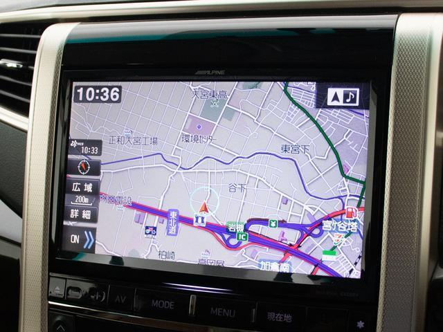 アルファード ２４０Ｓ　タイプゴールドＩＩ　（禁煙車）（サンルーフ）（アルパインＢＩＧ－Ｘ９型ナビ）（後席モニター）専用黒ハーフレザーシート／両側自動ドア／パワーバックドア／クルーズコントロール／クリアランスソナー／コンビハンドル／（29枚目）