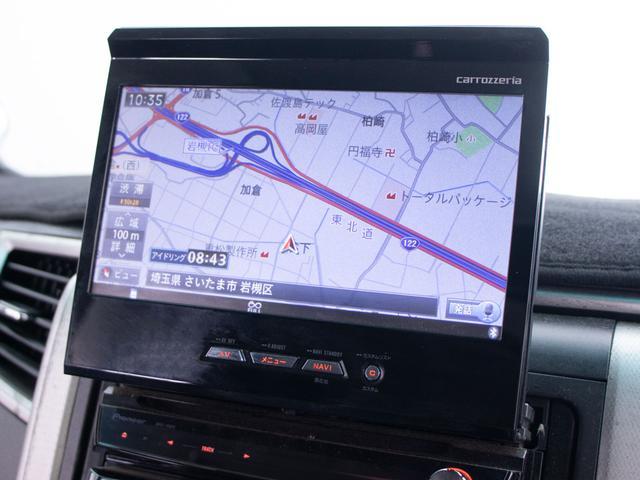 ヴェルファイア ２．４Ｚ　プラチナムセレクション　（エアロカスタム）（サンルーフ）（社外１９インチアルミ）（後席モニター）両側自動ドア／パワーバックドア／黒革調シートカバー／カロッツェリアナビ／バックカメラ／クリアランスソナー／コンビハンドル／（30枚目）