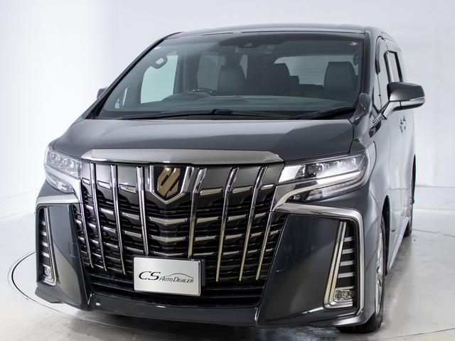 アルファード ２．５Ｓ　タイプゴールド　（禁煙車）（ＢＭＷドラバイトグレーカスタム）（ナビ機能付ディスプレイオーディオ）後席モニター／トヨタセーフティセンス／踏み間違い防止装置／３眼ＬＥＤヘッドライト／黒革調シートカバー（11枚目）