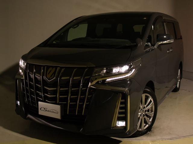 アルファード ２．５Ｓ　タイプゴールド　（禁煙車）（ＢＭＷドラバイトグレーカスタム）（ナビ機能付ディスプレイオーディオ）後席モニター／トヨタセーフティセンス／踏み間違い防止装置／３眼ＬＥＤヘッドライト／黒革調シートカバー（12枚目）