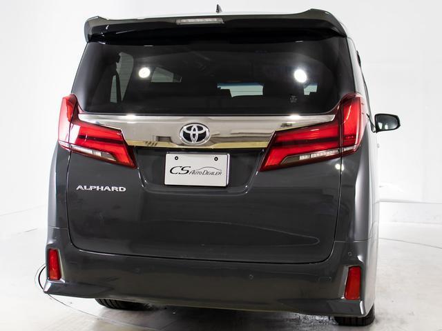 アルファード ２．５Ｓ　タイプゴールド　（禁煙車）（ＢＭＷドラバイトグレーカスタム）（ナビ機能付ディスプレイオーディオ）後席モニター／トヨタセーフティセンス／踏み間違い防止装置／３眼ＬＥＤヘッドライト／黒革調シートカバー（18枚目）