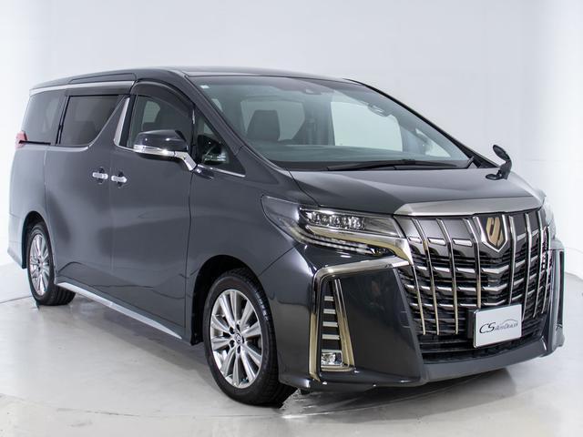 アルファード ２．５Ｓ　タイプゴールド　（禁煙車）（ＢＭＷドラバイトグレーカスタム）（ナビ機能付ディスプレイオーディオ）後席モニター／トヨタセーフティセンス／踏み間違い防止装置／３眼ＬＥＤヘッドライト／黒革調シートカバー（21枚目）