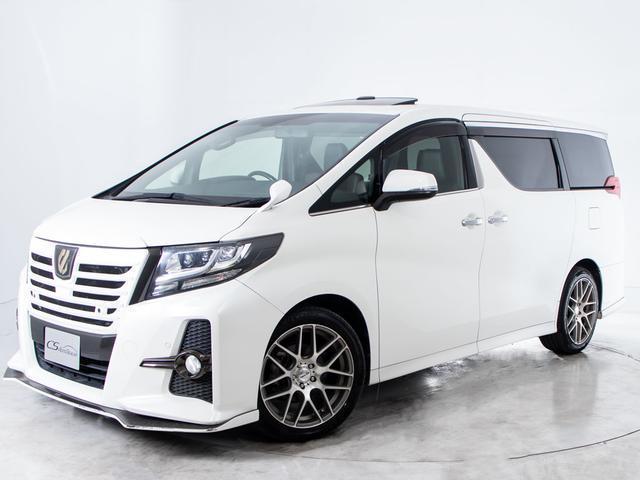 アルファード ２．５Ｓ　Ａパッケージ　タイプブラック　（禁煙車）（シルクブレイズエアロ）（社外１９インチアルミ）（サンルーフ）アルパインＢＩＧ－Ｘ１１型ナビ／後席モニター／前車追従レーダークルーズ／衝突被害軽減ブレーキ／踏み間違い防止装置／両側自動ドア／（12枚目）