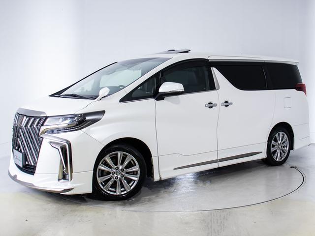 アルファード ２．５Ｓ　タイプゴールド　（禁煙・ワンオーナー車）（サンルーフ）（モデリスタフルエアロ）（グリルカスタム）ナビ機能付ディスプレイオーディオ／後席モニター／トヨタセーフティセンス／踏み間違い防止装置／３眼ＬＥＤヘッドライト／（14枚目）