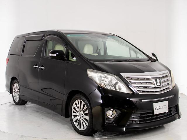 アルファード ２４０Ｓ　Ｃパッケージ　（禁煙車）（点検記録簿８枚）（プレミアムサウンド）（後席モニター）白革調シートカバー／両側自動ドア／パワーバックドア／エグゼクティブシート／純正ＨＤＤナビ／バックカメラ／クルーズコントロール／（17枚目）