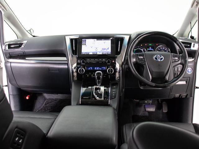 アルファードハイブリッド ＳＲ　Ｃパッケージ　（禁煙車）（サンルーフ）（モデリスタフルエアロ）（黒本革）ＪＢＬサウンド／パーキングアシスト／後席モニター／両側自動ドア／パワーバックドア／バックカメラ／ＡＣ１００Ｖ電源／クリアランスソナー／（45枚目）