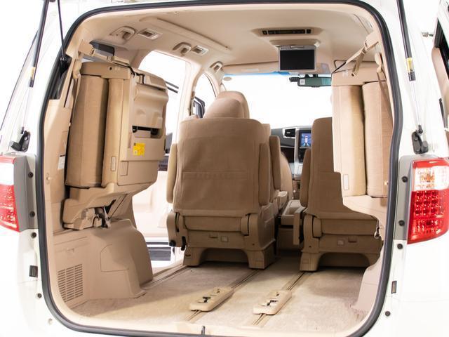 アルファード ２４０Ｇ　（点検記録簿１１枚）（両側自動ドア）（パワーバックドア）（純正ＨＤＤナビ）後席モニター／バックカメラ／クルーズコントロール／クリアランスソナー／ビルトインＥＴＣ／パワーシート／シートメモリー（29枚目）