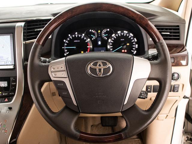 アルファード ２４０Ｇ　（点検記録簿１１枚）（両側自動ドア）（パワーバックドア）（純正ＨＤＤナビ）後席モニター／バックカメラ／クルーズコントロール／クリアランスソナー／ビルトインＥＴＣ／パワーシート／シートメモリー（37枚目）