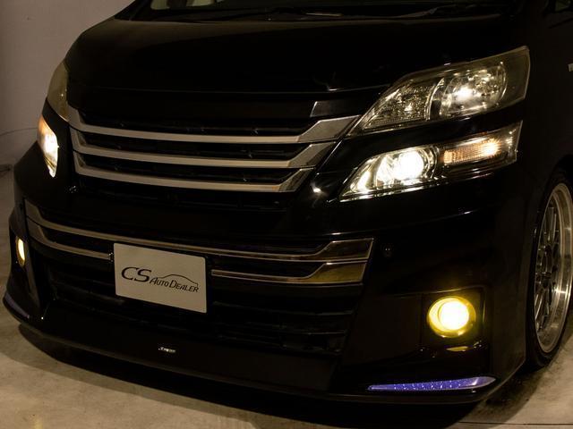 ヴェルファイアハイブリッド ＺＲ　Ｇエディション　（サンルーフ）（モデリスタフルエアロ）（社外２０インチアルミ＆車高調）（黒本革）エグゼクティブシート／純正ＨＤＤナビ／後席モニター／両側自動ドア／パワーバックドア／クルーズコントロール／ＡＣ１００Ｖ（12枚目）