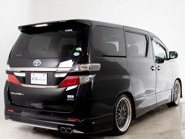 ヴェルファイアハイブリッド ＺＲ　Ｇエディション　（サンルーフ）（モデリスタフルエアロ）（社外２０インチアルミ＆車高調）（黒本革）エグゼクティブシート／純正ＨＤＤナビ／後席モニター／両側自動ドア／パワーバックドア／クルーズコントロール／ＡＣ１００Ｖ（15枚目）