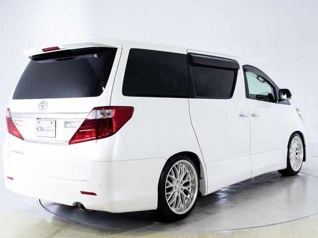 アルファード 240S (禁煙車)(サンルーフ)(社外20インチアルミ&ダウンサス)(両側自動ドア)純正HDDナビ/後席モニター/バックカメラ/クリアランスソナー/ビルトインETC/Bluetooth接続/フルセグTV/(19枚目)
