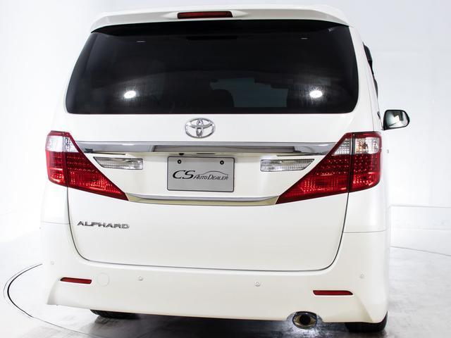 アルファード 240S (禁煙車)(サンルーフ)(社外20インチアルミ&ダウンサス)(両側自動ドア)純正HDDナビ/後席モニター/バックカメラ/クリアランスソナー/ビルトインETC/Bluetooth接続/フルセグTV/(20枚目)