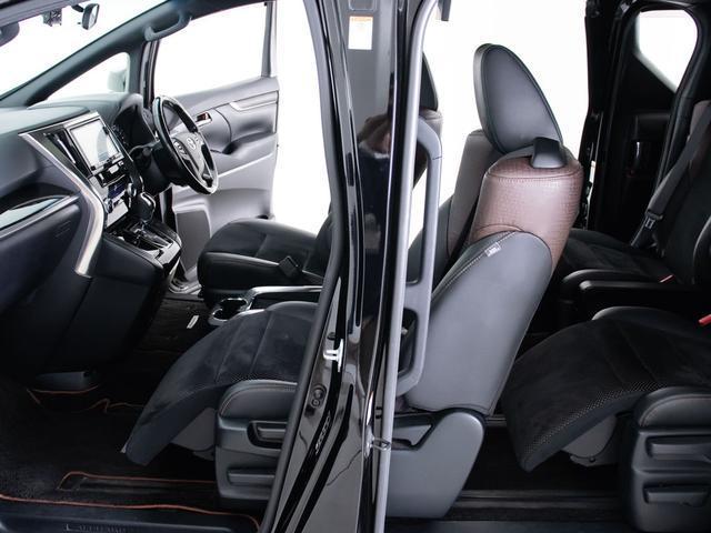 アルファード 2.5S Aパッケージ タイプブラック (禁煙・ワンオーナー車)(サンルーフ)(アルパインBIG-X9型ナビ)(後席モニター)両側自動ドア/パワーバックドア/クルーズコントロール/クリアランスソナー/AC100V電源/黒ハーフレザーシート(34枚目)