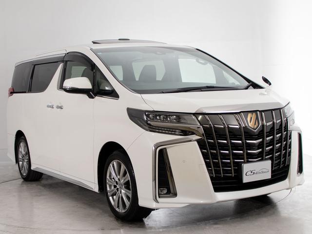 アルファード 2.5S タイプゴールドII (禁煙車)(サンルーフ)(ナビ機能付ディスプレイオーディオ)(後席モニター)トヨタセーフティセンス/踏み間違い防止装置/3眼LEDヘッドライト/専用黒ハーフレザーシート/両側自動ドア/パワーバックドア(15枚目)