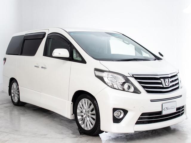 アルファード 240S Cパッケージ (禁煙車)(点検記録簿6枚)(エグゼクティブシート)(両側自動ドア)パワーバックドア/純正HDDナビ/後席モニター/バックカメラ/黒革調シートカバー/車高調/クルーズコントロール/クリアランスソナー/(16枚目)