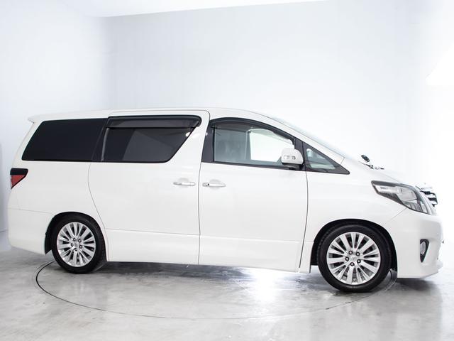 アルファード 240S Cパッケージ (禁煙車)(点検記録簿6枚)(エグゼクティブシート)(両側自動ドア)パワーバックドア/純正HDDナビ/後席モニター/バックカメラ/黒革調シートカバー/車高調/クルーズコントロール/クリアランスソナー/(21枚目)