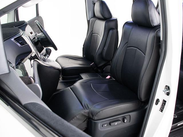 アルファード 240S Cパッケージ (禁煙車)(点検記録簿6枚)(エグゼクティブシート)(両側自動ドア)パワーバックドア/純正HDDナビ/後席モニター/バックカメラ/黒革調シートカバー/車高調/クルーズコントロール/クリアランスソナー/(25枚目)