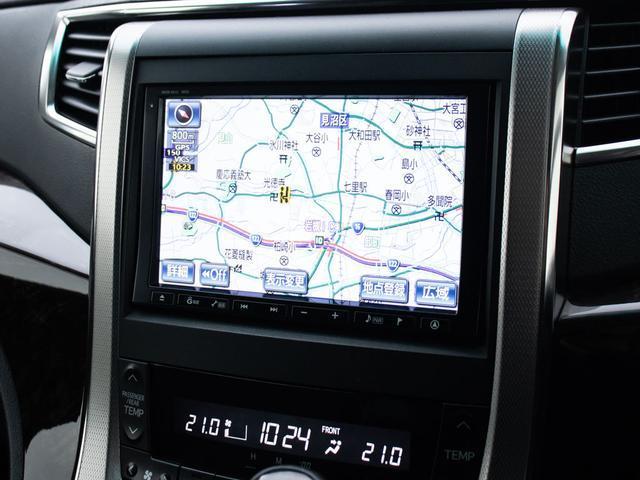 アルファード 240S Cパッケージ (禁煙車)(点検記録簿6枚)(エグゼクティブシート)(両側自動ドア)パワーバックドア/純正HDDナビ/後席モニター/バックカメラ/黒革調シートカバー/車高調/クルーズコントロール/クリアランスソナー/(30枚目)