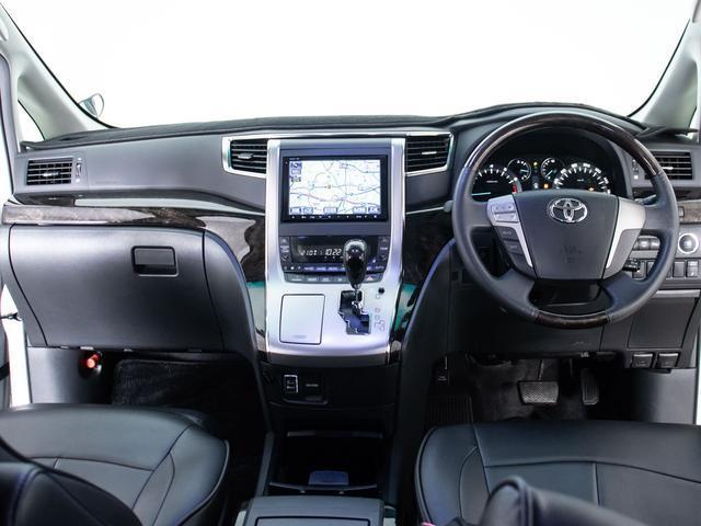 アルファード 240S Cパッケージ (禁煙車)(点検記録簿6枚)(エグゼクティブシート)(両側自動ドア)パワーバックドア/純正HDDナビ/後席モニター/バックカメラ/黒革調シートカバー/車高調/クルーズコントロール/クリアランスソナー/(35枚目)