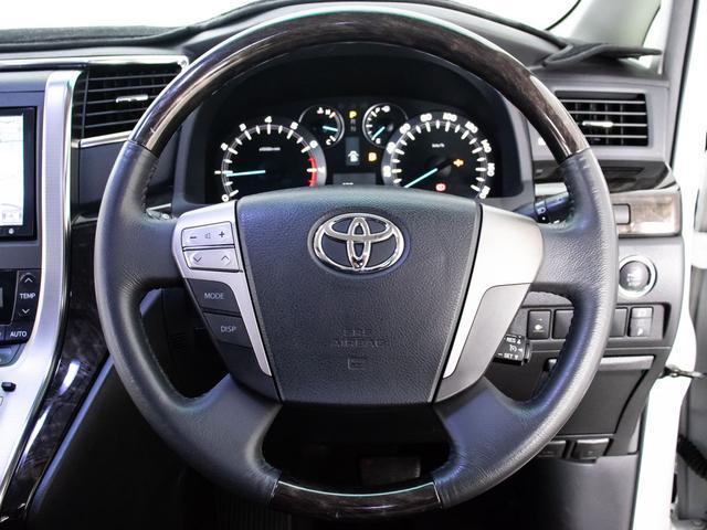 アルファード 240S Cパッケージ (禁煙車)(点検記録簿6枚)(エグゼクティブシート)(両側自動ドア)パワーバックドア/純正HDDナビ/後席モニター/バックカメラ/黒革調シートカバー/車高調/クルーズコントロール/クリアランスソナー/(36枚目)