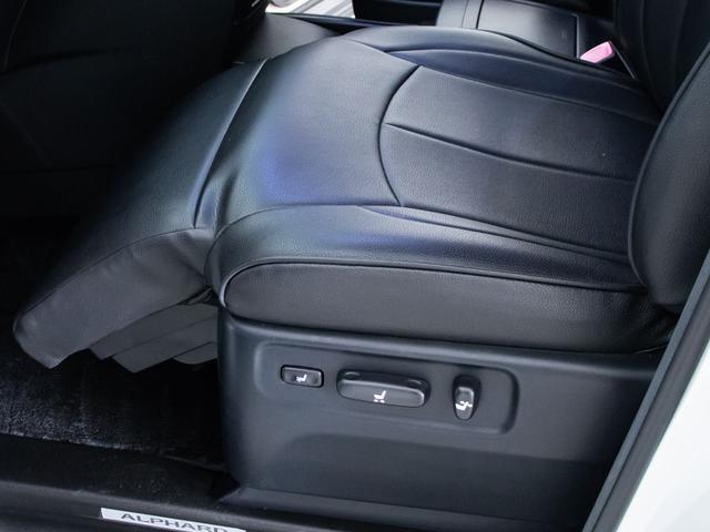 アルファード 240S Cパッケージ (禁煙車)(点検記録簿6枚)(エグゼクティブシート)(両側自動ドア)パワーバックドア/純正HDDナビ/後席モニター/バックカメラ/黒革調シートカバー/車高調/クルーズコントロール/クリアランスソナー/(37枚目)