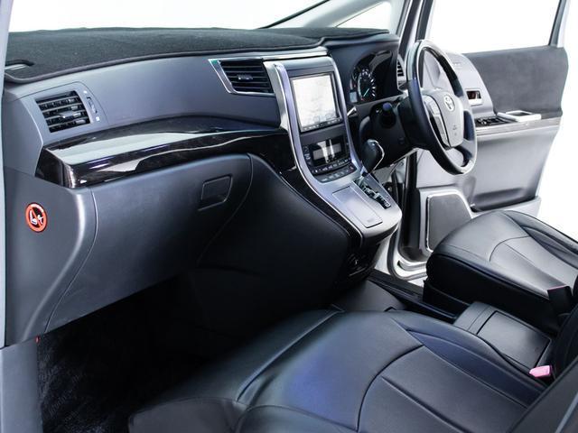 アルファード 240S Cパッケージ (禁煙車)(点検記録簿6枚)(エグゼクティブシート)(両側自動ドア)パワーバックドア/純正HDDナビ/後席モニター/バックカメラ/黒革調シートカバー/車高調/クルーズコントロール/クリアランスソナー/(39枚目)