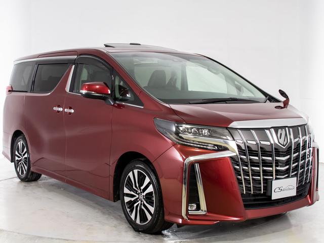 アルファード 2.5S Cパッケージ (禁煙車)(サンルーフ)(トヨタセーフティセンス)(黒合皮エグゼクティブシート)BSM/デジタルインナーミラー/3眼LEDヘッドライト/後席モニター/両側電動スライドドア/AC100V電源/フルセグ(19枚目)