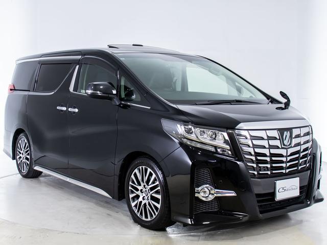 アルファード 2.5S Cパッケージ (禁煙)(点検記録簿11枚)(サンルーフ)(黒本革)純正9型ナビ/後席モニター/前車追従レーダークルーズ/衝突被害軽減ブレーキ/踏み間違い防止装置/両側自動ドア/パワーバックドア/AC100V電源/(18枚目)