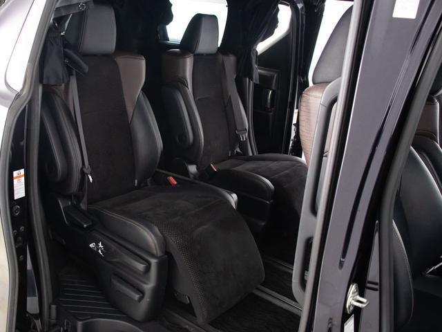 アルファード 2.5S Aパッケージ タイプブラック (禁煙車)(純正9型ナビ)(後席モニター)(両側自動ドア)パワーバックドア/専用黒ハーフレザーシート/バックカメラ/前車追従レーダークルーズ/衝突被害軽減ブレーキ/踏み間違え防止装置/AC100V電源(28枚目)