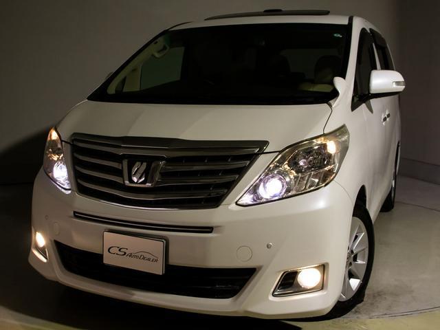 アルファード 240G (禁煙ワンオーナー車)(点検記録簿8枚)(サンルーフ)(後席モニター)両側自動ドア/パワーバックドア/ストラーダナビ/バックカメラ/クルーズコントロール/クリアランスソナー/パワーシート/シートメモリ(16枚目)