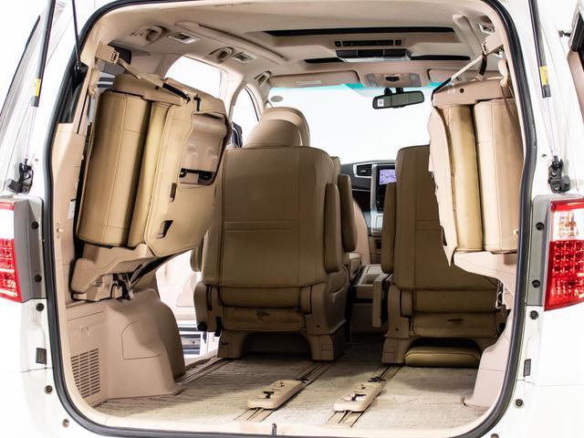 アルファード 240G (禁煙ワンオーナー車)(点検記録簿8枚)(サンルーフ)(後席モニター)両側自動ドア/パワーバックドア/ストラーダナビ/バックカメラ/クルーズコントロール/クリアランスソナー/パワーシート/シートメモリ(29枚目)