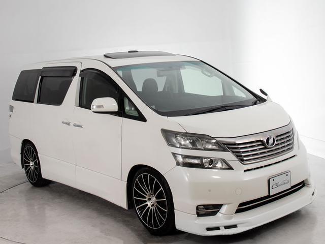 ヴェルファイア 2.4Z プラチナムセレクション (サンルーフ)(社外20インチアルミ)(エアロカスタム)(プレミアムサウンド)後席モニター/両側自動ドア/パワーバックドア/AC100V電源/バックカメラ/クリアランスソナー/コンビハンドル/(15枚目)