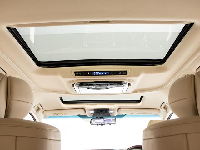 アルファード 3.5GF (禁煙車)(サンルーフ)(モデリスタフルエアロ)(WORK20インチアルミ)車高調/ベージュ本革/アルパインBIG-X11型ナビ/後席モニター/両側自動ドア/パワーバックドア/AC100V電源/(8枚目)