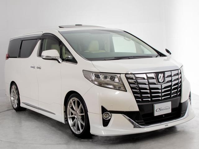 アルファード 3.5GF (禁煙車)(サンルーフ)(モデリスタフルエアロ)(WORK20インチアルミ)車高調/ベージュ本革/アルパインBIG-X11型ナビ/後席モニター/両側自動ドア/パワーバックドア/AC100V電源/(11枚目)