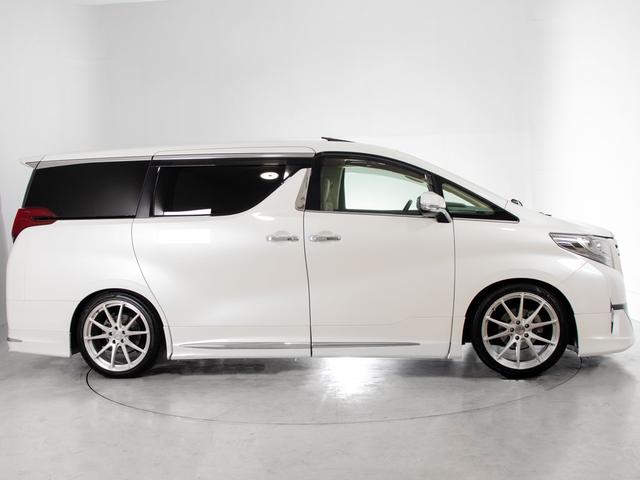 アルファード 3.5GF (禁煙車)(サンルーフ)(モデリスタフルエアロ)(WORK20インチアルミ)車高調/ベージュ本革/アルパインBIG-X11型ナビ/後席モニター/両側自動ドア/パワーバックドア/AC100V電源/(20枚目)