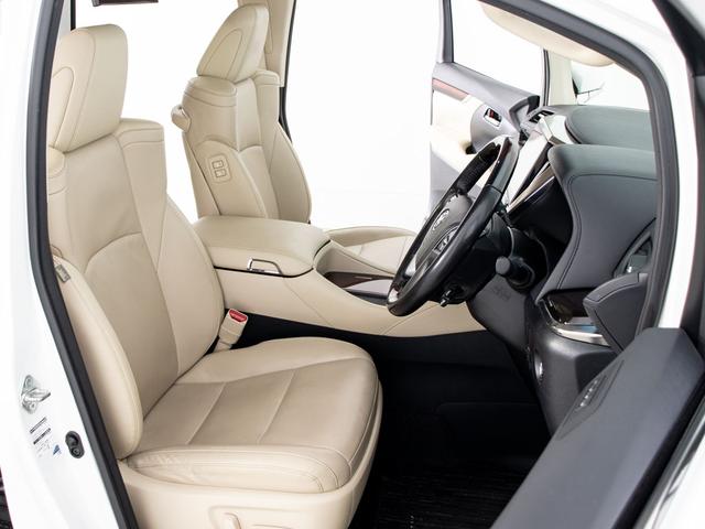 アルファード 3.5GF (禁煙車)(サンルーフ)(モデリスタフルエアロ)(WORK20インチアルミ)車高調/ベージュ本革/アルパインBIG-X11型ナビ/後席モニター/両側自動ドア/パワーバックドア/AC100V電源/(23枚目)