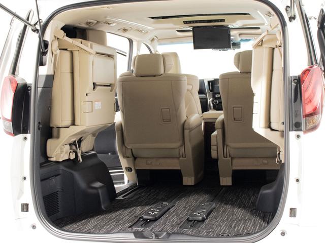 アルファード 3.5GF (禁煙車)(サンルーフ)(モデリスタフルエアロ)(WORK20インチアルミ)車高調/ベージュ本革/アルパインBIG-X11型ナビ/後席モニター/両側自動ドア/パワーバックドア/AC100V電源/(28枚目)
