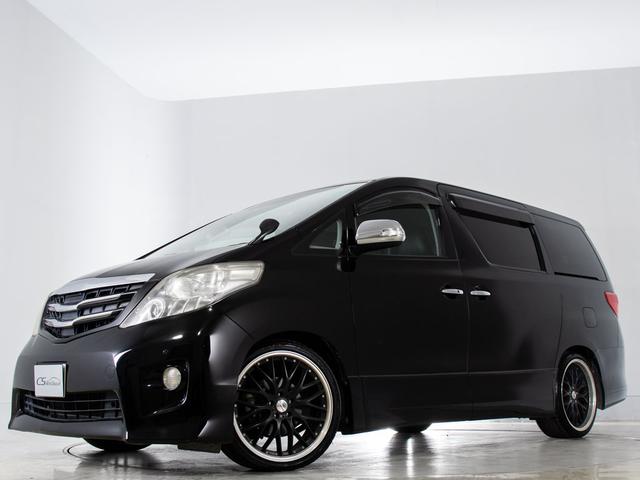 アルファード ２４０Ｓ　プライムセレクションＩＩ　タイプゴールド　（点検記録簿７枚）（ロクサーニ２０インチアルミ）（ダウンサス）（アルパインＢＩＧ－Ｘナビ）後席モニター／黒革調シートカバー／両側自動ドア／パワーバックドア／クルーズコントロール／クリアランスソナー／（11枚目）