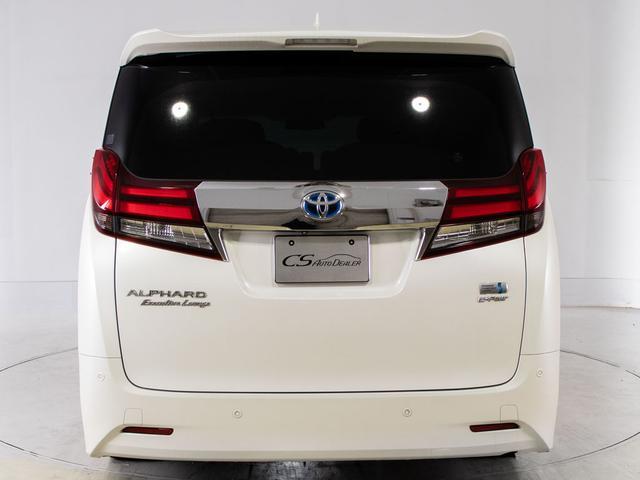 アルファードハイブリッド エグゼクティブラウンジ (禁煙車)(点検記録簿7枚)(本革)(JBLサウンド)全方位カメラ/後席モニター/前車追従レーダークルーズ/衝突被害軽減ブレーキ/踏み間違い防止装置/両側自動ドア/パワーバックドア/1500W給電(19枚目)