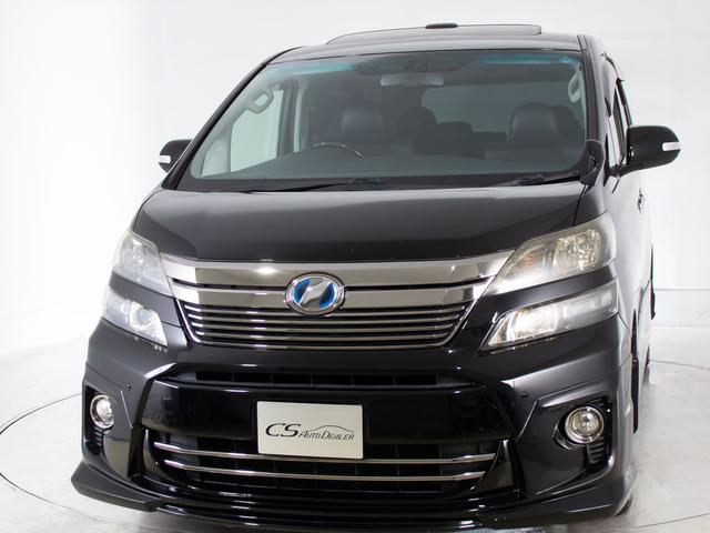 ヴェルファイア ２．４Ｚ　ゴールデンアイズＩＩ　（禁煙車）（エンジン対策済）（サンルーフ）（エアロカスタム）ダウンサス／アルパインＢＩＧ－Ｘ１０型ナビ／後席モニター／両側自動ドア／パワーバックドア／ＡＣ１００Ｖ電源／専用黒ハーフレザーシート／（15枚目）