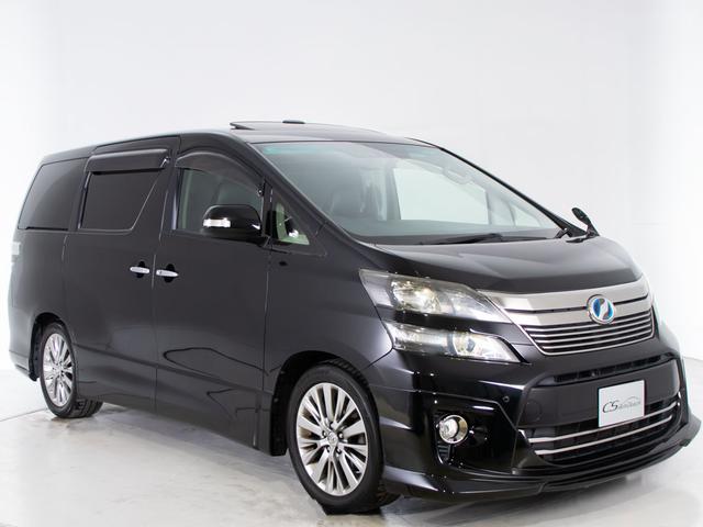 ヴェルファイア ２．４Ｚ　ゴールデンアイズＩＩ　（禁煙車）（エンジン対策済）（サンルーフ）（エアロカスタム）ダウンサス／アルパインＢＩＧ－Ｘ１０型ナビ／後席モニター／両側自動ドア／パワーバックドア／ＡＣ１００Ｖ電源／専用黒ハーフレザーシート／（17枚目）